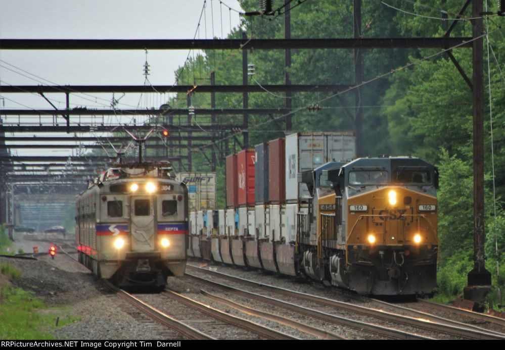 SPAX 304, CSX 160 on I158